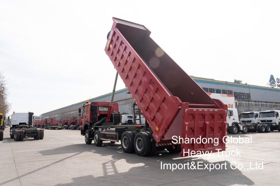 Sinotruk HOWO 8×4 Dump Truck with 420HP Engine and Reinforced Cargo Body for Heavy Duty Mining