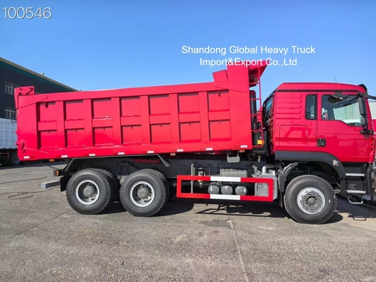 신형 Sinotruk HOWO 30톤 대형 Sino 화물 6X4 371HP 380HP 400HP 오프로드 덤퍼/팁퍼/덤프 트럭