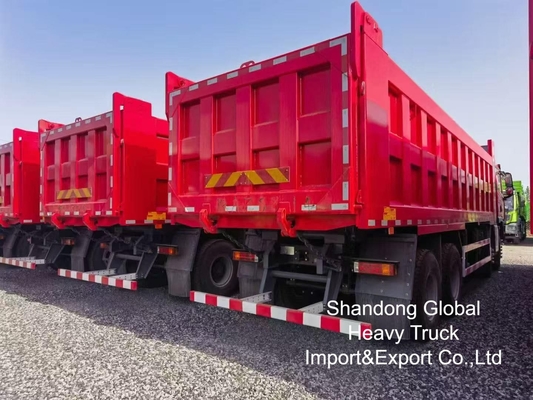 중국 오리지널 브랜드 HOWO / Shacman 380hp/371hp 6X4 8X4 10/12 휠 광산 덤프 트럭