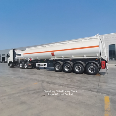 3 Axles 50000L Fuel Tanker Semi Trailer with 3-Layer Anti-Rust Coating for Long-Distance Fuel Transport
