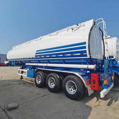 3 Axle 50000 Liters Fuel Tanker Semi Trailer with Anti-Corrosion Technology and Multiple Compartments for Liquid Transport
