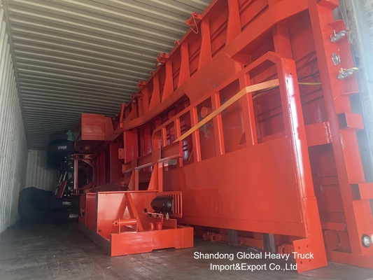 4 Axle Air Suspension Fence Semi-Trailer for Container Transport