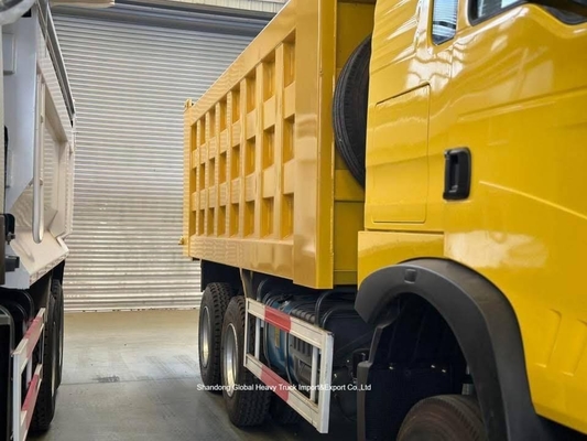 Sinotruk 가격 에티오피아 Sino 중고 및 신형 HOWO Tx 8X4 16 25 입방 미터 12륜 덤프 트럭