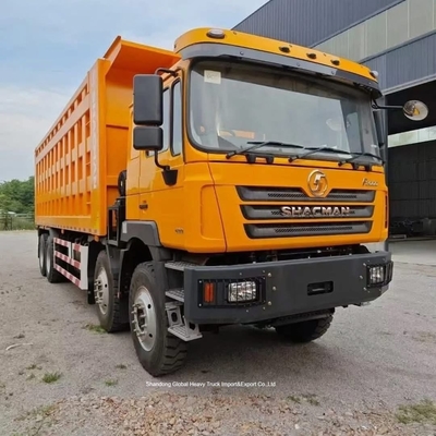 Shacman F3000 8x4 덤프 트럭, 400마력 디젤 엔진 및 전면 리프팅 스타일, 대형 건설용