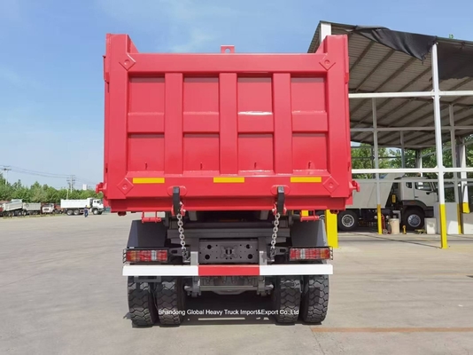 HOWO 덤프 트럭 팁 트럭 371HP 375HP 8X4 40t-60t 적재, 아프리카용 우수한 상태
