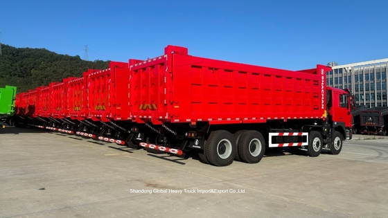 샤크맨 F3000 8x4 40톤 덤프 트럭 400HP 엔진