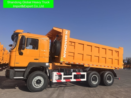중국 샤크맨 F3000 H3000 트럭 400HP 20톤 6x4 10바퀴 샤크맨 사용 된 덤프 트럭 틱퍼 트럭 판매 가격