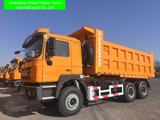 중국 샤크맨 F3000 H3000 트럭 400HP 20톤 6x4 10바퀴 샤크맨 사용 된 덤프 트럭 틱퍼 트럭 판매 가격