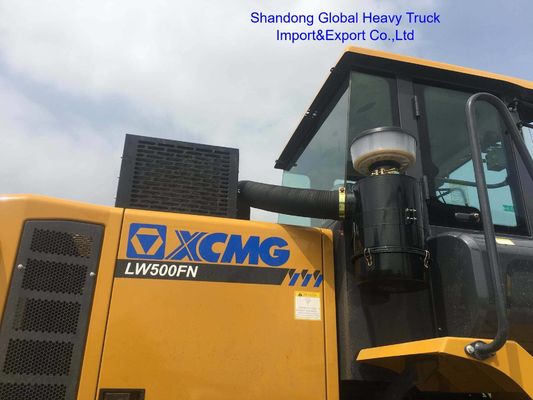 XCMG XC948E 4톤 정격 적재 프론트 휠 로더, 2.4 M3 버킷 적재 및 7882*2500*3405mm 사양