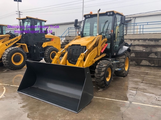 Liugong 777A 미니 휠 백호 로더 2.5t 버킷 로드