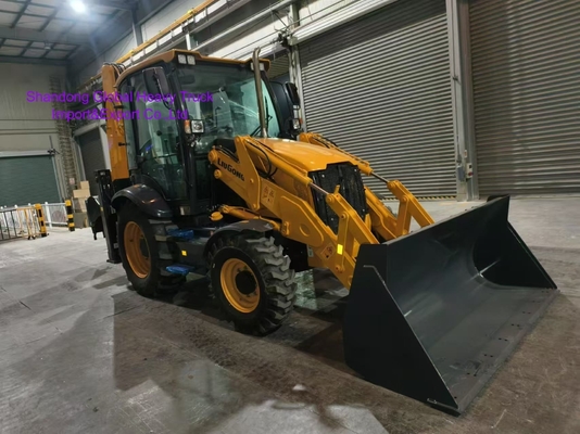 Liugong 777A 미니 휠 백호 로더 2.5t 버킷 로드