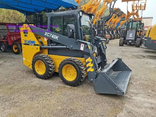 XCMG XC740K 스키드 스티어 로더 1t 등급 부하 컴팩트 건설
