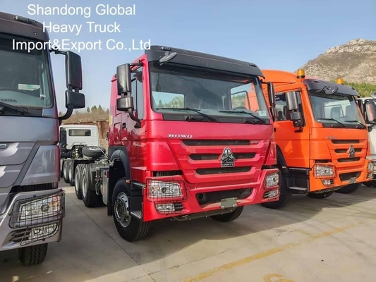 HOWO NX 6×4 트랙터 트럭 371HP 420HP 유로 2 디젤 엔진