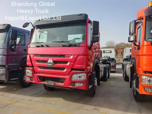 HOWO 6x4 Tractor Truck 400HP Diesel Manual Transmission