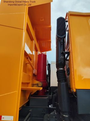 HOWO 6×4 Dump Truck with 300-600L Fuel Tank Air Suspension Seat and Left/Right Hand Driving for Heavy Duty Transport