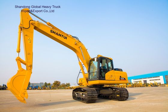 22 Ton Hydraulic Crawler Excavator with 1 Cbm Bucket and 21,500 kg Operating Weight for Heavy Earth Moving