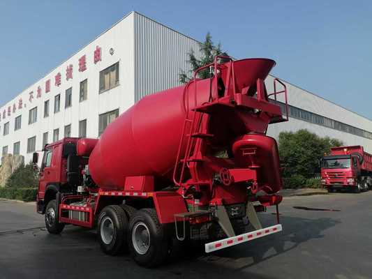 Heavy-Duty HOWO TX/NX MAX 8×4 Concrete Mixer Truck with 10 m³ Capacity 340-400HP Engine and Euro 2/3 Emission Standard