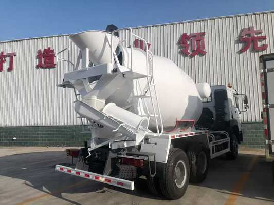 Sinotruk HOWO 8×4 구동 방식 12cbm 용량 300hp 최대 마력 콘크리트 믹서 트럭