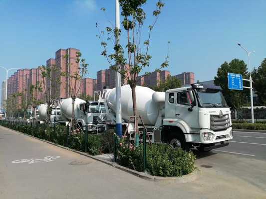 2025 Zoomlion HOWO NX 6X4 콘크리트 믹서 트럭 300-400hp 유로 2/유로 3 디젤 엔진