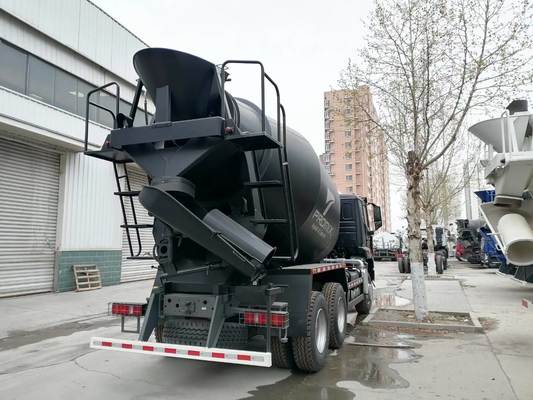 시노트루크 HOWO 6X4 30T의 유료 부하와 300-400hp 엔진을 가진 12m3의 중량 콘크리트 믹서 트럭