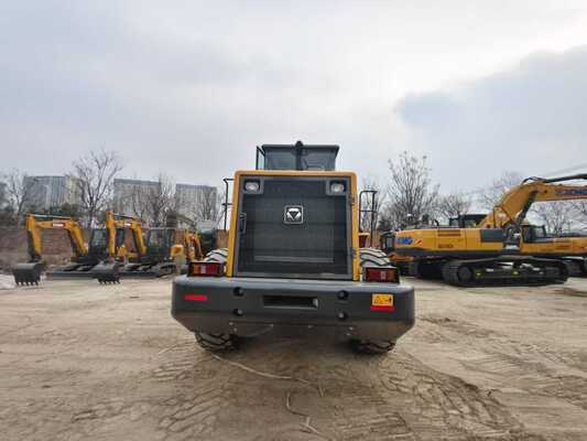 XCMG ZL50GN 5톤 등급 부하 휠 로더, 162kW 등급 전력 및 건설용 먼지 내성 레이아웃