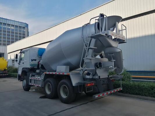 Sinotruck HOWO Nx Tx 6X4 유로2 340마력 371마력 8m3 10m3 25톤 자가 적재 시멘트/콘크리트 믹서 트럭