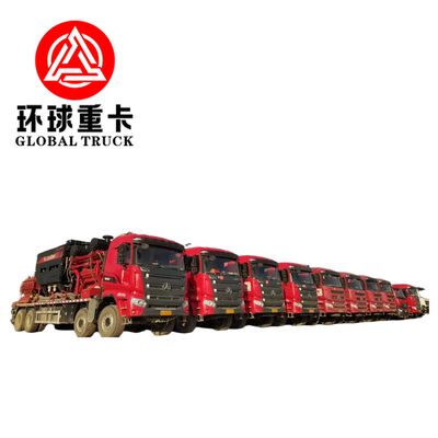 고압 플런저 펌프 및 8x6 구동 구성의 2800HP 유전 파쇄 유닛 트럭 (석유 시추용)