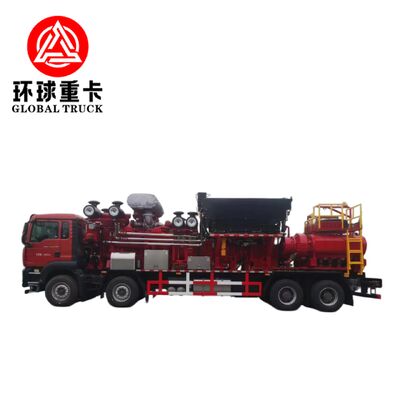 고압 플런저 펌프 및 8x6 구동 구성의 2800HP 유전 파쇄 유닛 트럭 (석유 시추용)