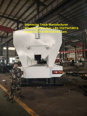 Hot Selling High efficiency Stemming Truck Intelligent blasting of large open-pit mine hole filling vehicle 15 ton Multifunctional Mongolia Guinea Kazakhstan Uzbekistan Indonesia Congo