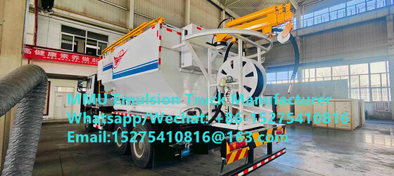 Advanced and intelligent SINOTRUCK HOWO 15/20/25/30Ton mixing and charging emulsion Bulk ANFO Trucks mobile explosive Manufacturing Unit Монгол НЭГ DRC PERU GHANA ZIMBABWE Mining Blasting Service MMU