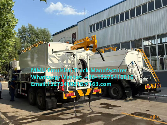 Multifunctional HOWO 20Ton BCRH-20 mixing and charging machine emulsion Bulk explosive truck Mongolia Mines Blast mobile explosive Manufacturing Unit Kazakhstan Uzbekistan Indonesia Congo DRC MEMU MMU