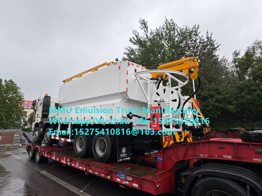 Multifunctional HOWO 20Ton BCRH-20 mixing and charging machine emulsion Bulk explosive truck Mongolia Mines Blast mobile explosive Manufacturing Unit Kazakhstan Uzbekistan Indonesia Congo DRC MEMU MMU