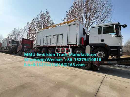 GOOD BLAST QUALITY SAFE 30TON EMULSION LOADING TRUCK DELIVER EMULSION-BASED BULK EXPLOSIVES INTO WET OR DRY BLASTHOLES MONGOLIA, KAZAKHSTAN, UZBEKISTAN, INDONESIA, CONGO DRC, ZAMBIA, TANZANIA, GUINEA