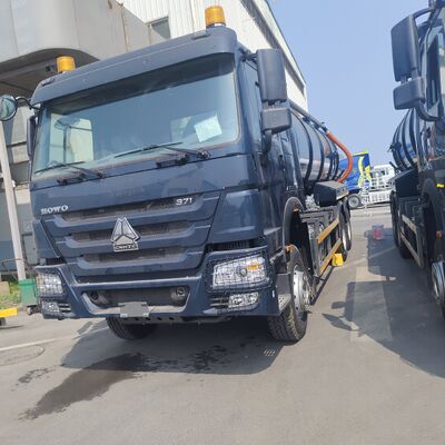 HOWO 15CBM 하수청소용 트럭 6×4 드라이브 타입 및 266HP 엔진