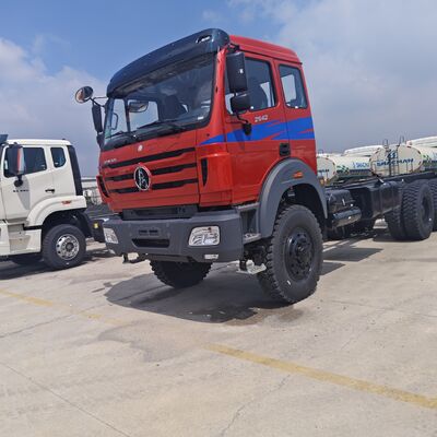 BEIBEN 2648 6x4 중량 트랙터 트럭 480HP WEICHAI 엔진과 메르세데스-벤츠 기술 차체