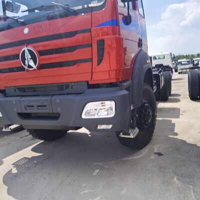BEIBEN 2642 6x4 중량 트랙터 트럭 420HP WEICHAI 엔진과 메르세데스-벤츠 기술 차체