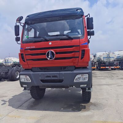 BEIBEN 2648 6x4 중량 트랙터 트럭 480HP WEICHAI 엔진과 메르세데스-벤츠 기술 차체