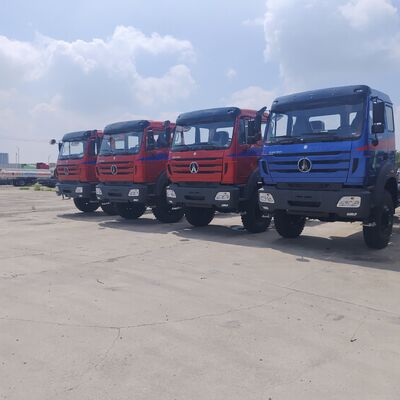 BEIBEN 2638 4×4 대형 오프로드 덤프 트럭, 380HP WEICHAI 엔진 및 채광용 Mercedes-Benz 기술 섀시 포함