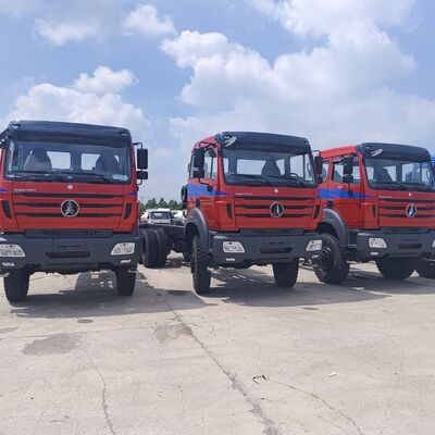 BEIBEN 2648 6×4 480HP WEICHAI 엔진과 구리 및 코발트 운송을 위한 30-40톤 탑재량을 갖춘 대형 광산 덤프 트럭