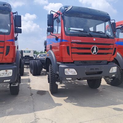 BEIBEN 2638 6×4 중량 광산 덤프 트럭 380HP WEICHAI 엔진과 광산 작업에 필요한 25-35 톤의 유료 화물