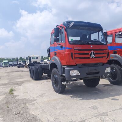 BEIBEN 2642 6x6 광산 덤프 트럭 420HP WEICHAI 엔진과 30-40 톤 용량