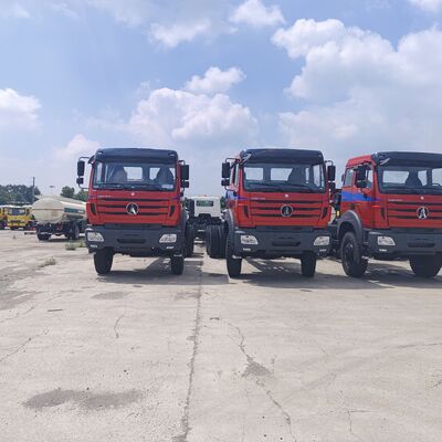 BEIBEN 2638 6×4 중량 광산 덤프 트럭 380HP WEICHAI 엔진과 광산 작업에 필요한 25-35 톤의 유료 화물