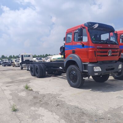 BEIBEN 2648 6×4 480HP WEICHAI 엔진과 구리 및 코발트 운송을 위한 30-40톤 탑재량을 갖춘 대형 광산 덤프 트럭