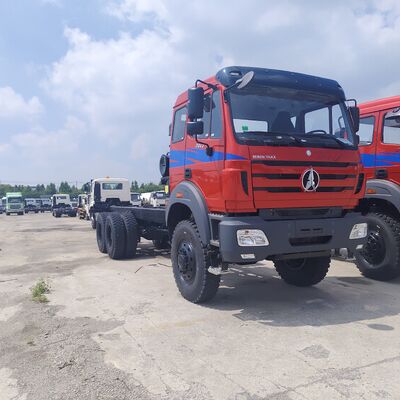 BEIBEN 2642 6x4 중량 덤프 트럭 420HP WEICHAI 엔진과 광업 및 건설용 25-35 톤의 실량