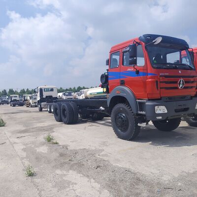 BEIBEN 2642 6x6 광산 덤프 트럭 420HP WEICHAI 엔진과 30-40 톤 용량
