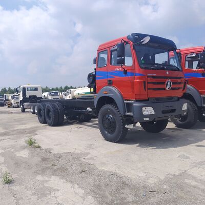 BEIBEN 2642 6x6 광산 덤프 트럭 420HP WEICHAI 엔진과 30-40 톤 용량