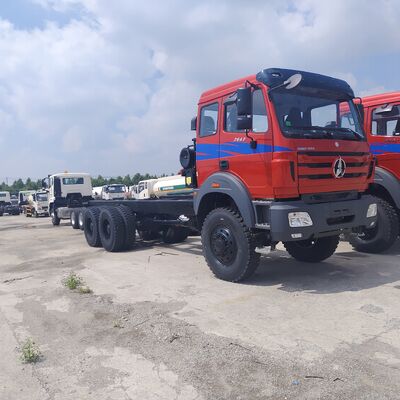 BEIBEN 2642 6x6 광산 덤프 트럭 420HP WEICHAI 엔진과 30-40 톤 용량