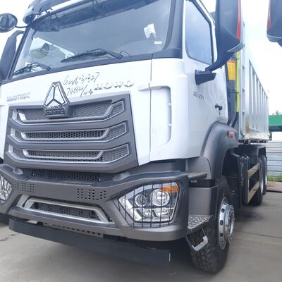 HOWO NX 6×4 광산 덤프 트럭 400HP 엔진과 U 모양 덤프 체구로 무거운 짐 운송