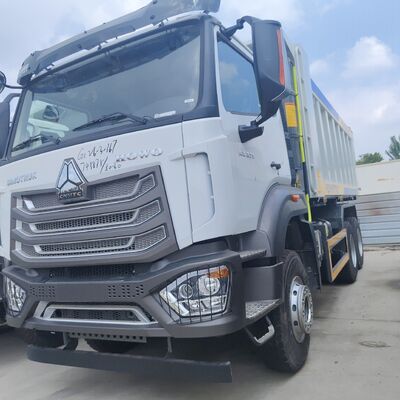 HOWO NX 6×4 중량 덤프 트럭 400HP 엔진과 25CBM 덤프 몸집 광업 및 건설