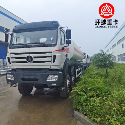콩고에서 디젤 운송을 위한 Beiben 8x8 35000L 중량 광업 연료 탱커 트럭